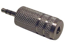 Fiches connecteur, adapteteur type jack 2,5mm stéréo mâle / Type jack 3,5mm stéréo femelle